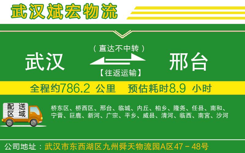 武漢到邢臺(tái)物流專線