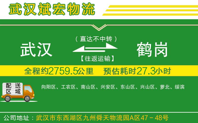 武漢到鶴崗物流專線