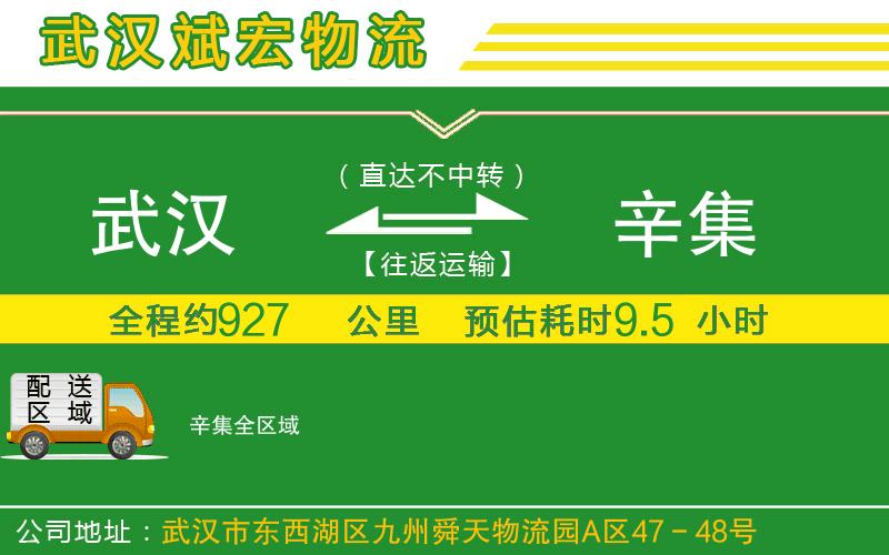武漢到辛集物流公司 武漢到辛集物流公司