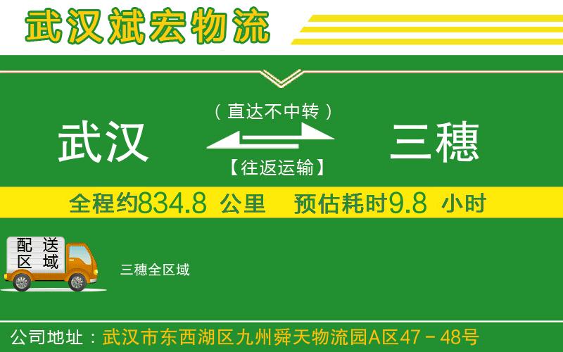 武漢到三穗物流專線