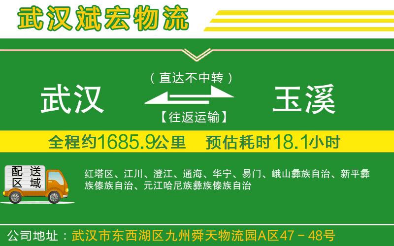 武漢至玉溪物流公司 武漢到玉溪物流公司