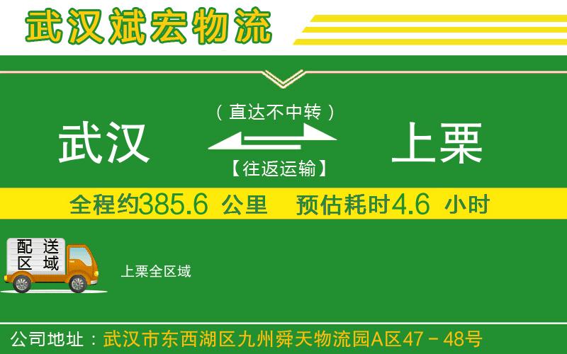 武漢發(fā)上栗物流公司 武漢發(fā)上栗物流公司