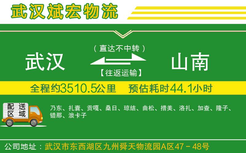武漢到山南貨運公司