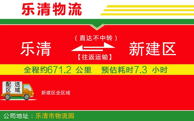 樂清到新建區(qū)物流公司 樂清到新建區(qū)物流公司