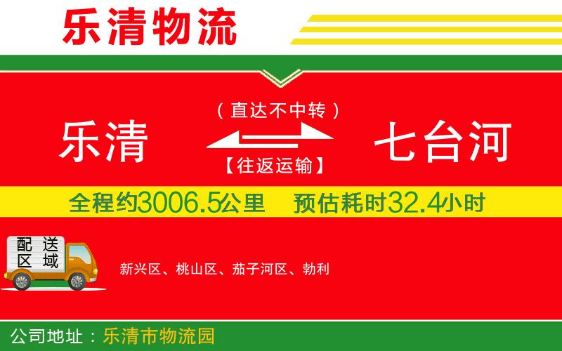樂(lè)清到七臺(tái)河物流公司 樂(lè)清到七臺(tái)河物流公司