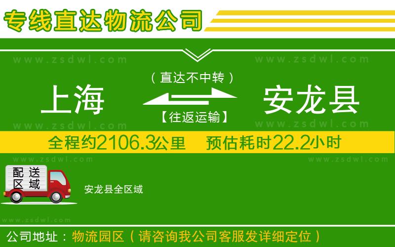 上海到安龍縣物流專線