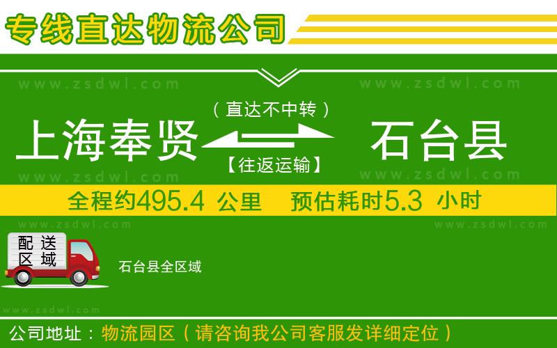 上海奉賢區(qū)到石臺(tái)縣物流專(zhuān)線(xiàn)