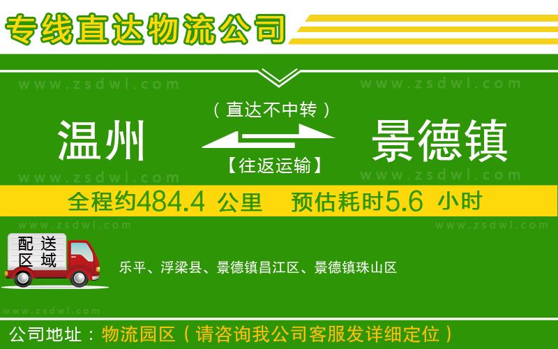 溫州到景德鎮(zhèn)物流專線 溫州到景德鎮(zhèn)物流專線
