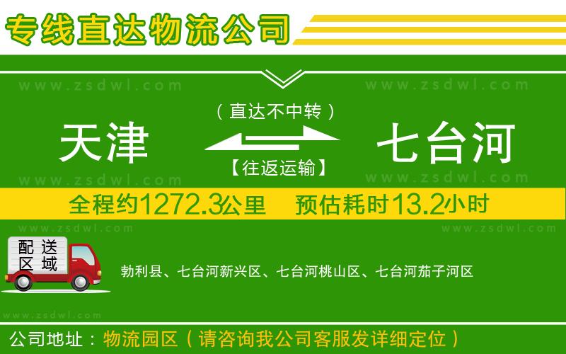 天津到七臺(tái)河物流公司