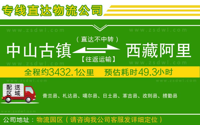 中山古鎮(zhèn)到西藏阿里地區(qū)物流公司 中山古鎮(zhèn)到西藏阿里地區(qū)物流公司