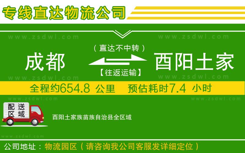成都到酉陽(yáng)土家族苗族自治縣物流公司 成都到酉陽(yáng)土家族苗族自治縣物流公司