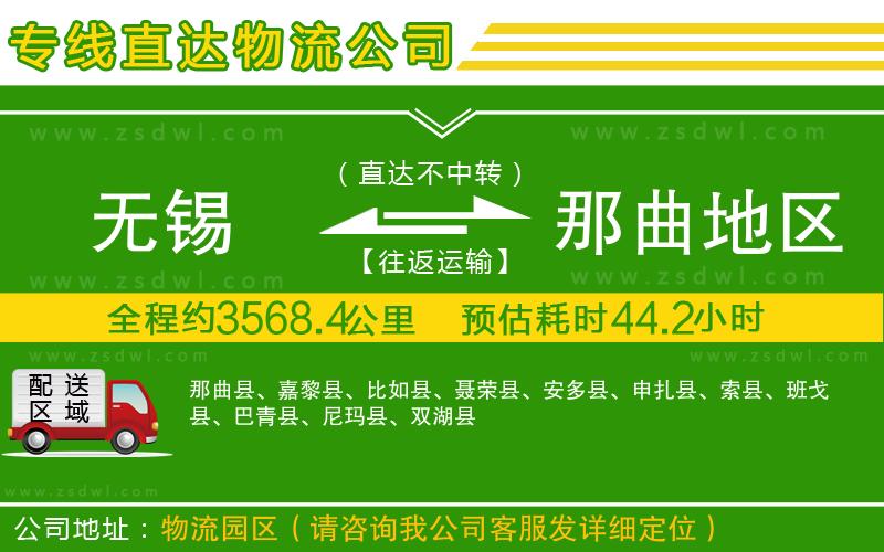 無錫到那曲地區(qū)物流公司