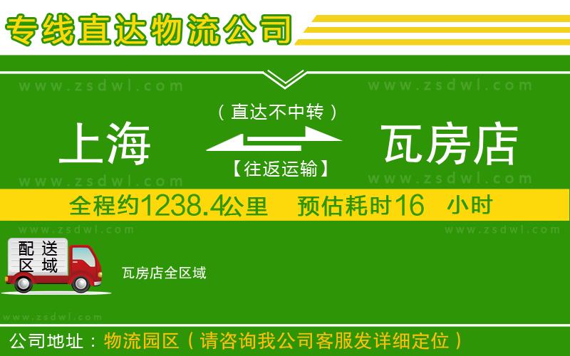 上海到瓦房店物流公司