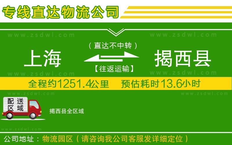 上海到揭西縣物流專線