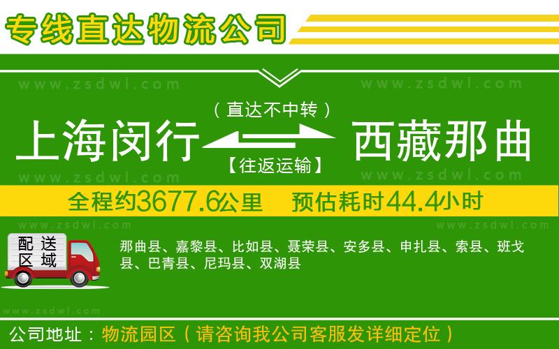 上海閔行區(qū)到西藏那曲地區(qū)物流專線 上海閔行區(qū)到西藏那曲地區(qū)物流專線
