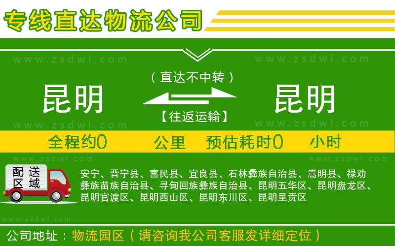 昆明到昆明物流專線 昆明到昆明物流專線