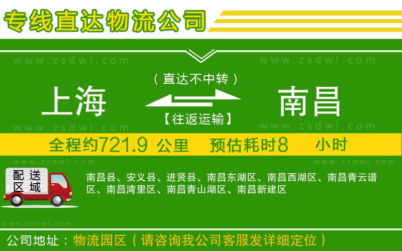 上海到南昌物流公司