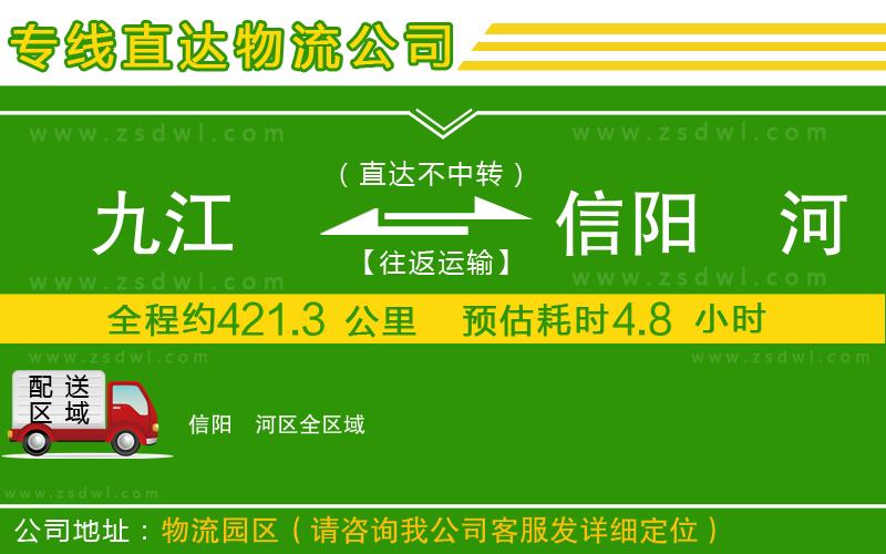 九江到信陽浉河區(qū)物流專線 九江到信陽浉河區(qū)物流專線