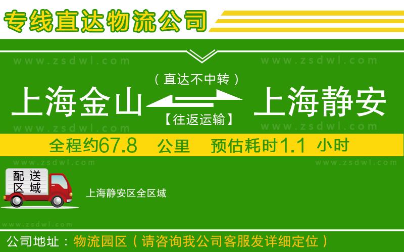 上海金山區(qū)到上海靜安區(qū)物流專線 上海金山區(qū)到上海靜安區(qū)物流專線