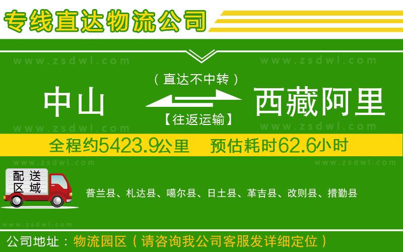 中山到西藏阿里地區(qū)物流公司 中山到西藏阿里地區(qū)物流公司