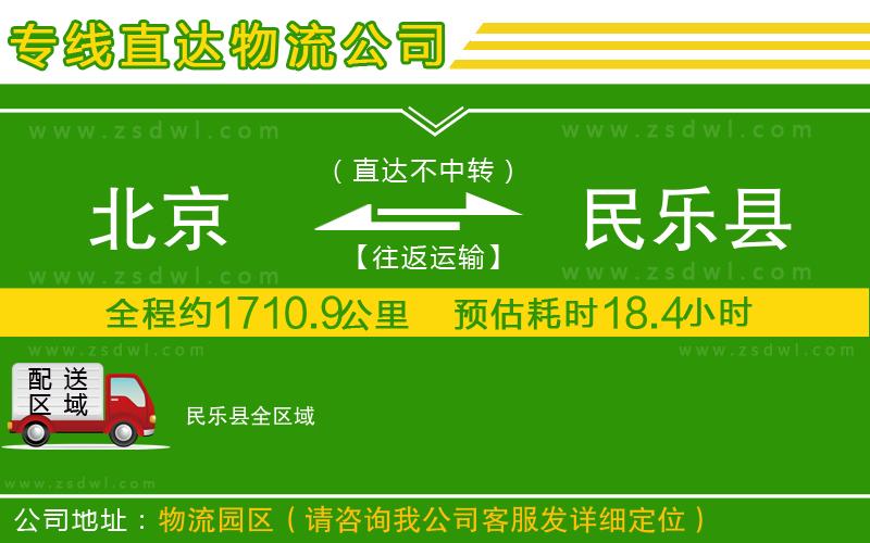 北京到民樂縣物流專線 北京到民樂縣物流專線