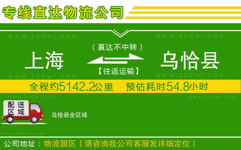 上海到烏恰縣物流公司