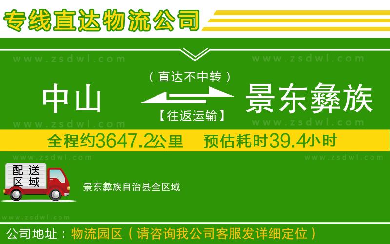 中山到景東彝族自治縣物流公司 中山到景東彝族自治縣物流公司