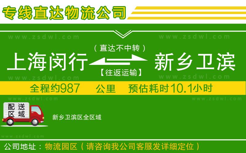 上海閔行區(qū)到新鄉(xiāng)衛(wèi)濱區(qū)物流專線 上海閔行區(qū)到新鄉(xiāng)衛(wèi)濱區(qū)物流專線